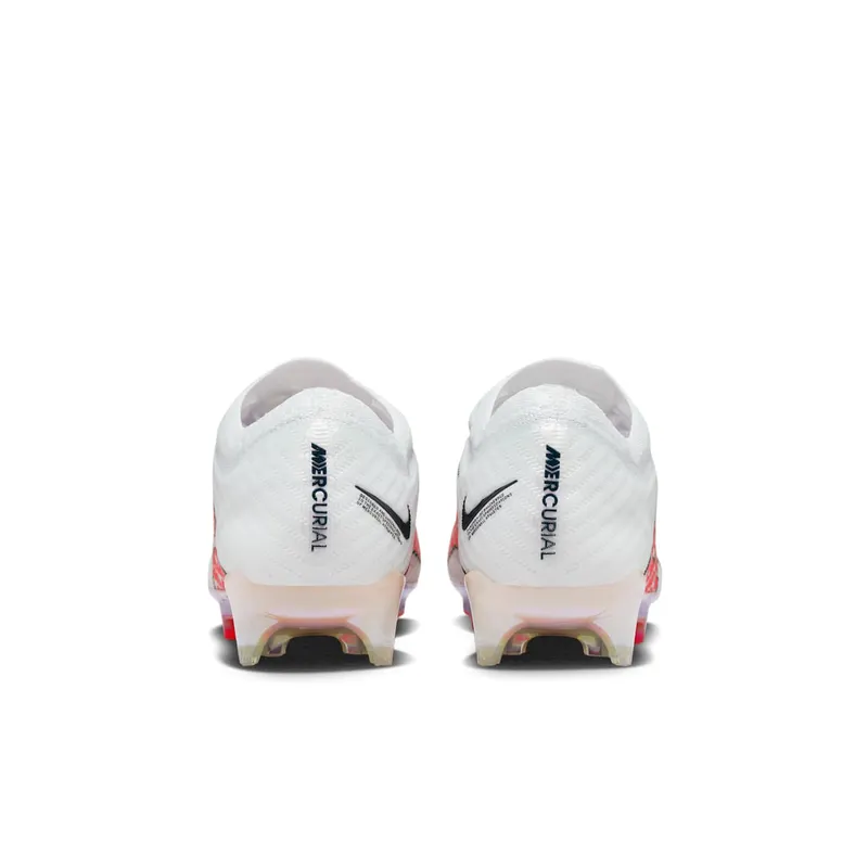 Nike Zoom Mercurial Vapor 15 Elite FG White Bright Crimson (DJ4978-101)