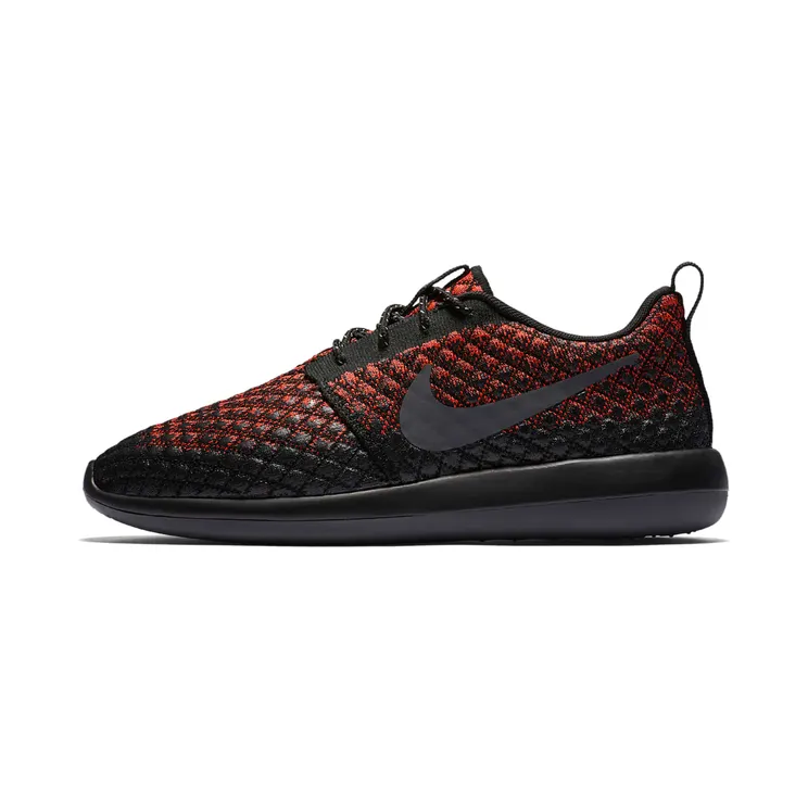 Nike Roshe Two Flyknit 365 “Bright Crimson / Black / Dark Grey” (859535-600)