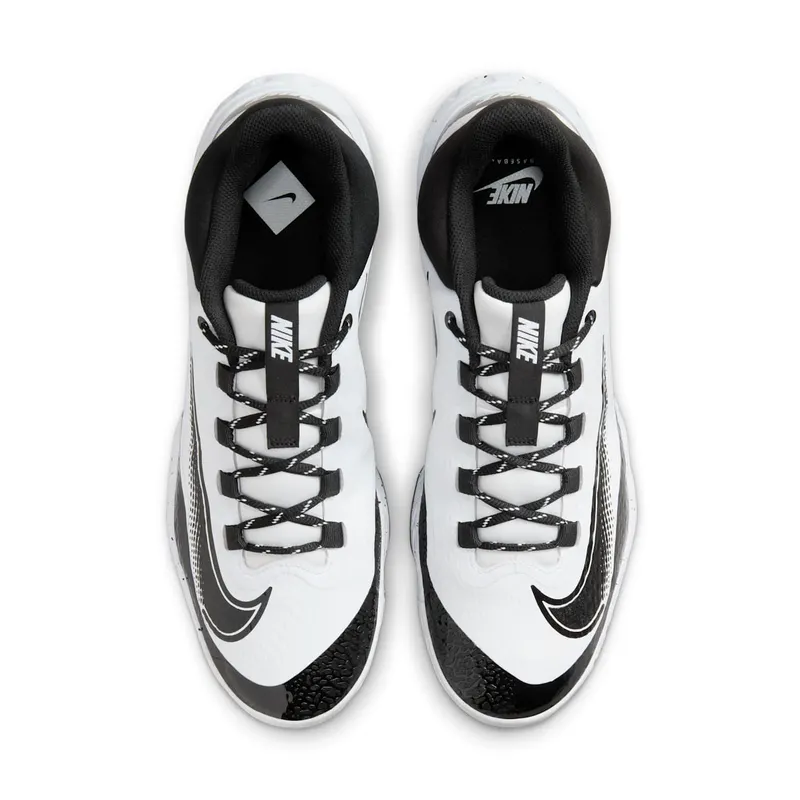 Nike Alpha Huarache Elite 4 Low White Black (FD2745-110)