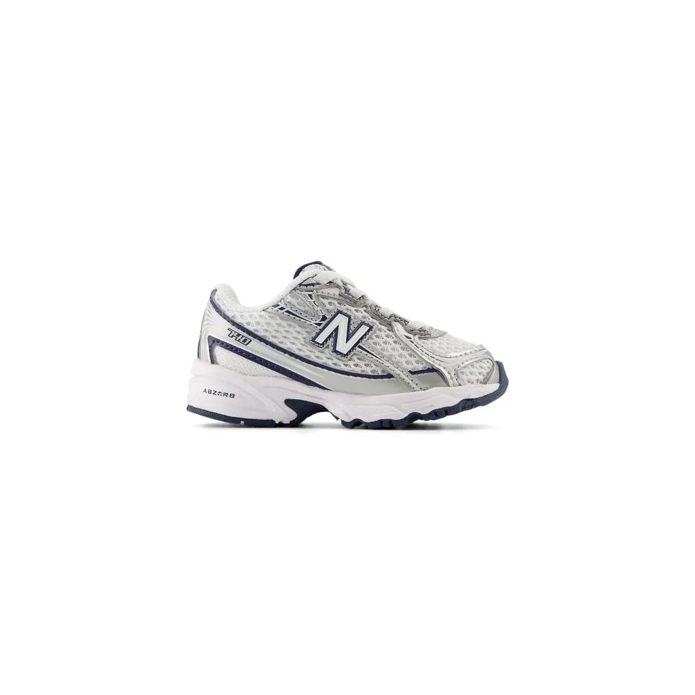New Balance 740 Bungee Lace White Navy Silver (IZ740WN)