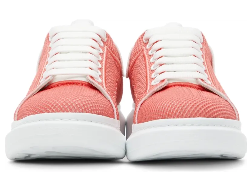 Alexander McQueen Pink & White Degradé Oversized Sneakers (667823WIAFC) (2)