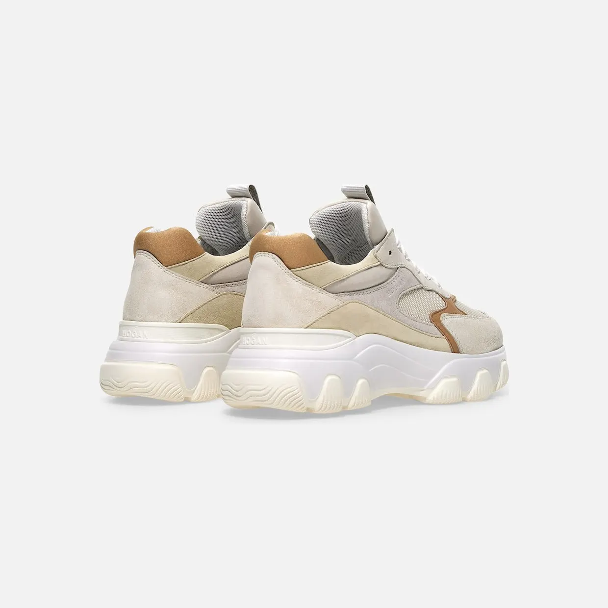 Hogan Hyperactive Ivory Brown Pink (HXW5400DG60QZC0MR5) (2)