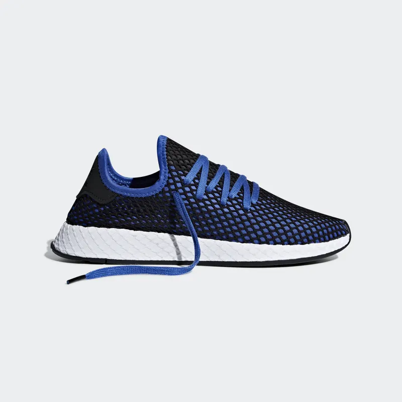 adidas Deerupt Hi Res Blue Hi-Res Blue/Hi-Res Blue/Core Black (B41764)
