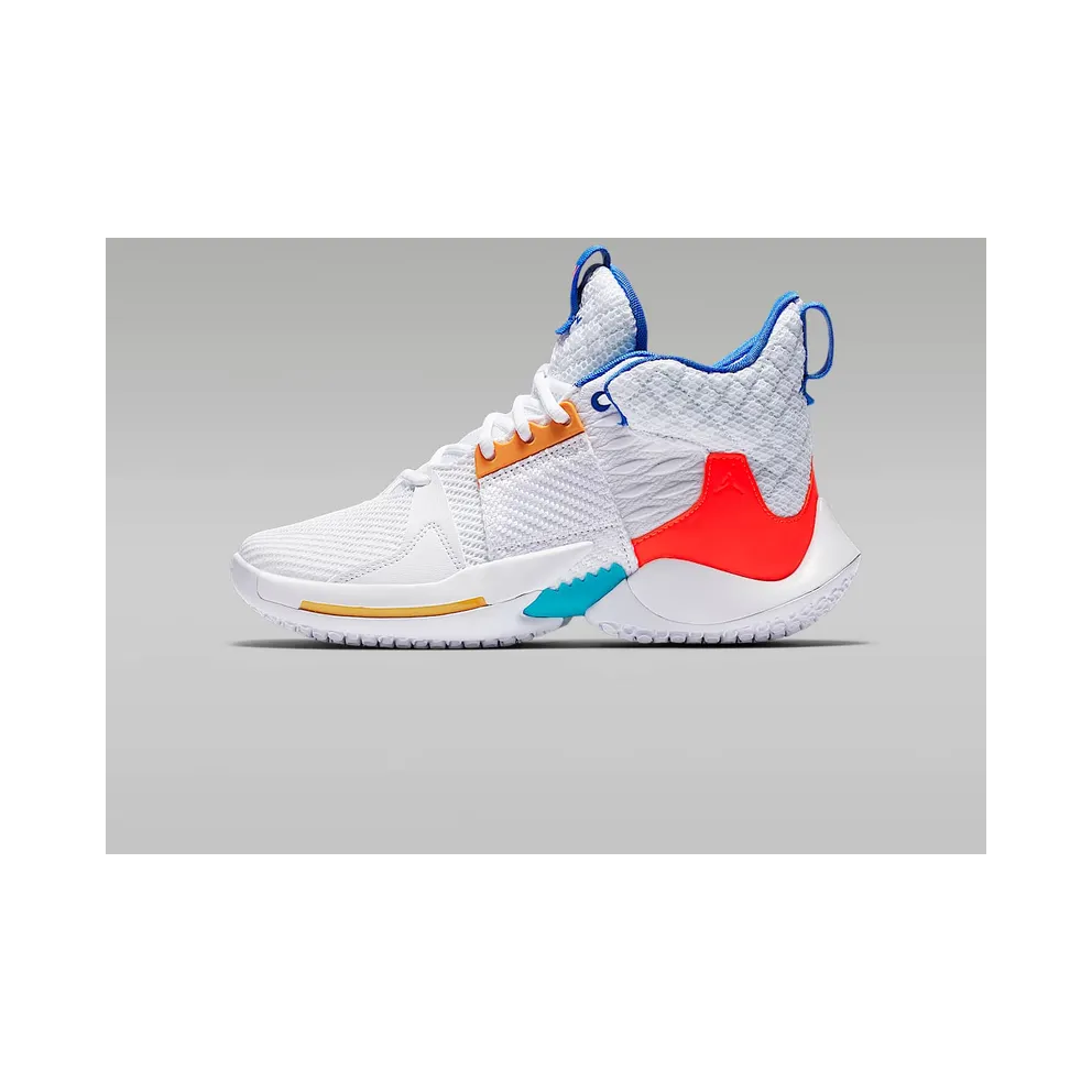 Jordan Why Not 0.2 OKC Home (GS) White/Total Crimson-Tidal Blue (AO6218-100)