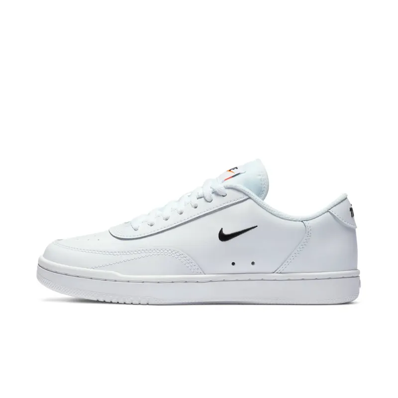 Nike Court Vintage “White / Total Orange / Black” (CJ1676-101)