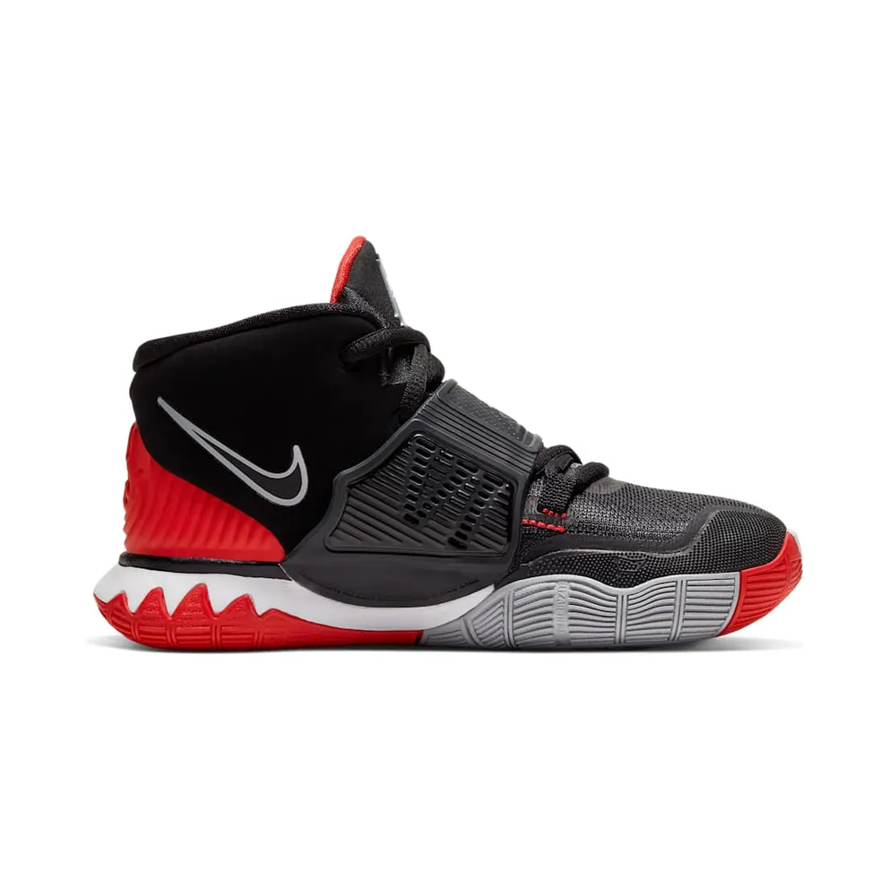 Nike Kyrie 6 Bred “Black / University Red / White” (BQ5600-002)
