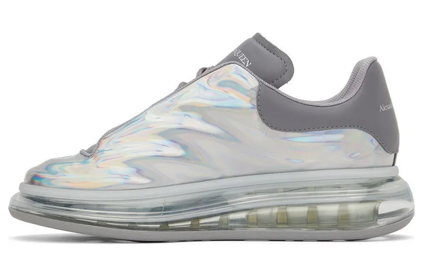 Alexander McQueen Silver Oversized Sneakers (682398W4K52) (3)