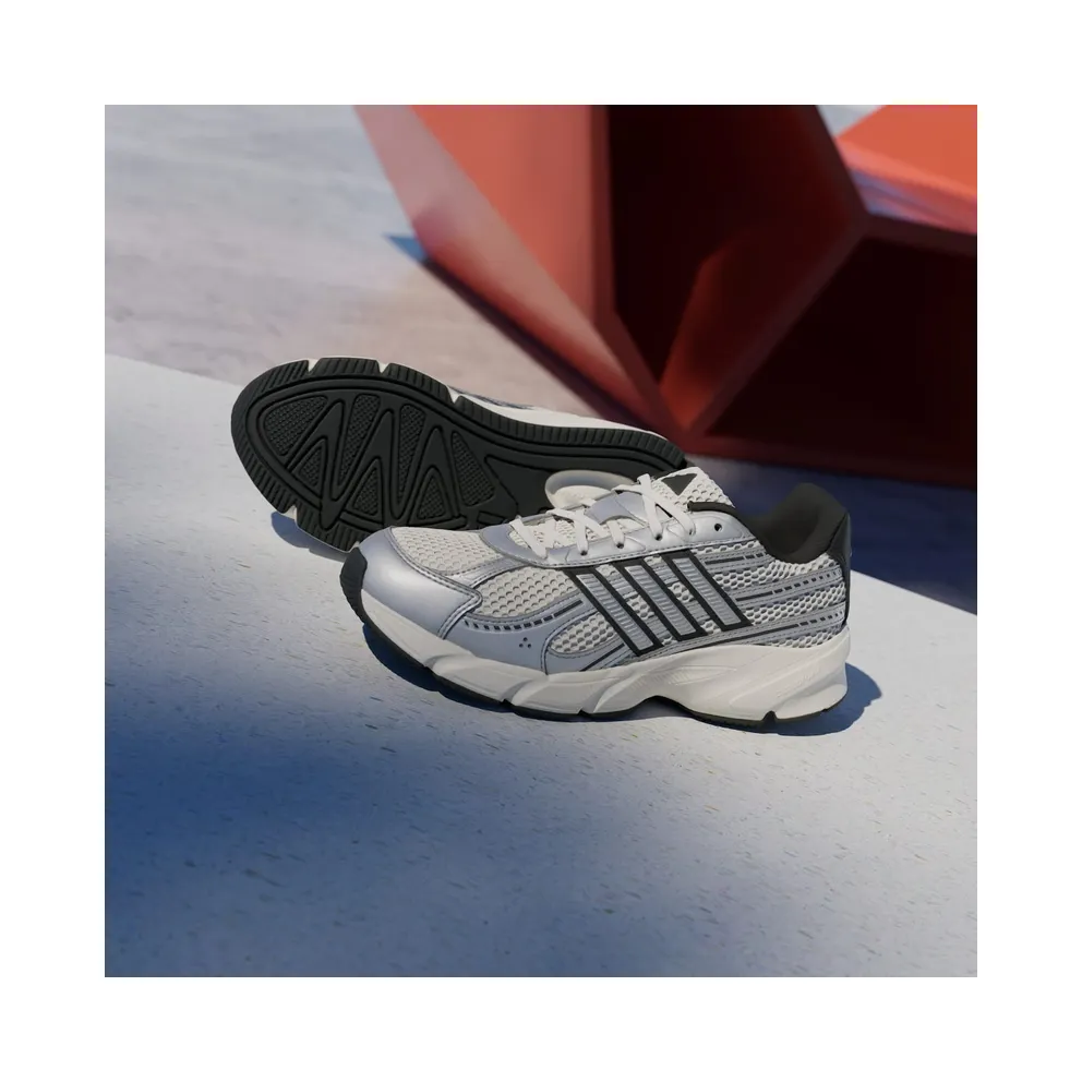 Adidas TECHNOCHAOS 2000 Shoes Chalk White / Silver Metallic / Core Black (HQ7289)