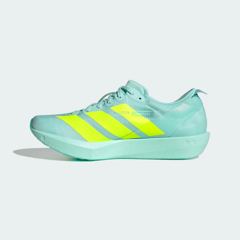 Adidas Adizero Adios 9 Running Shoes Semi Flash Aqua / Lucid Lemon / Mint Ton (JH5245)