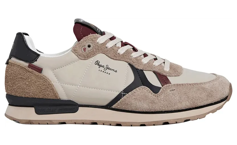 Pepe Jeans PèPè sneaker Beige / Bordeaux / Zwart (PMS400005-860)