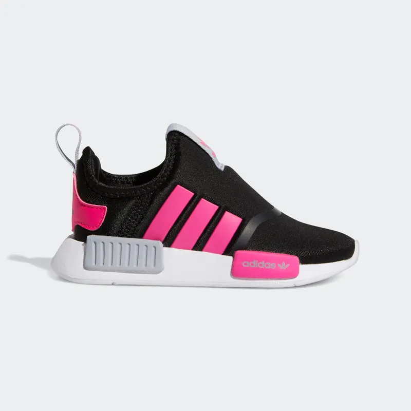 Adidas NMD 360 Core Black / Shock Pink / Halo Silver (GX8395)