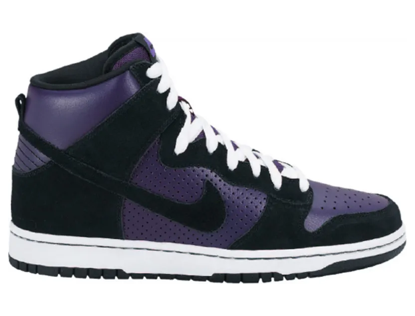 Nike Dunk SB High Grand Purple Black