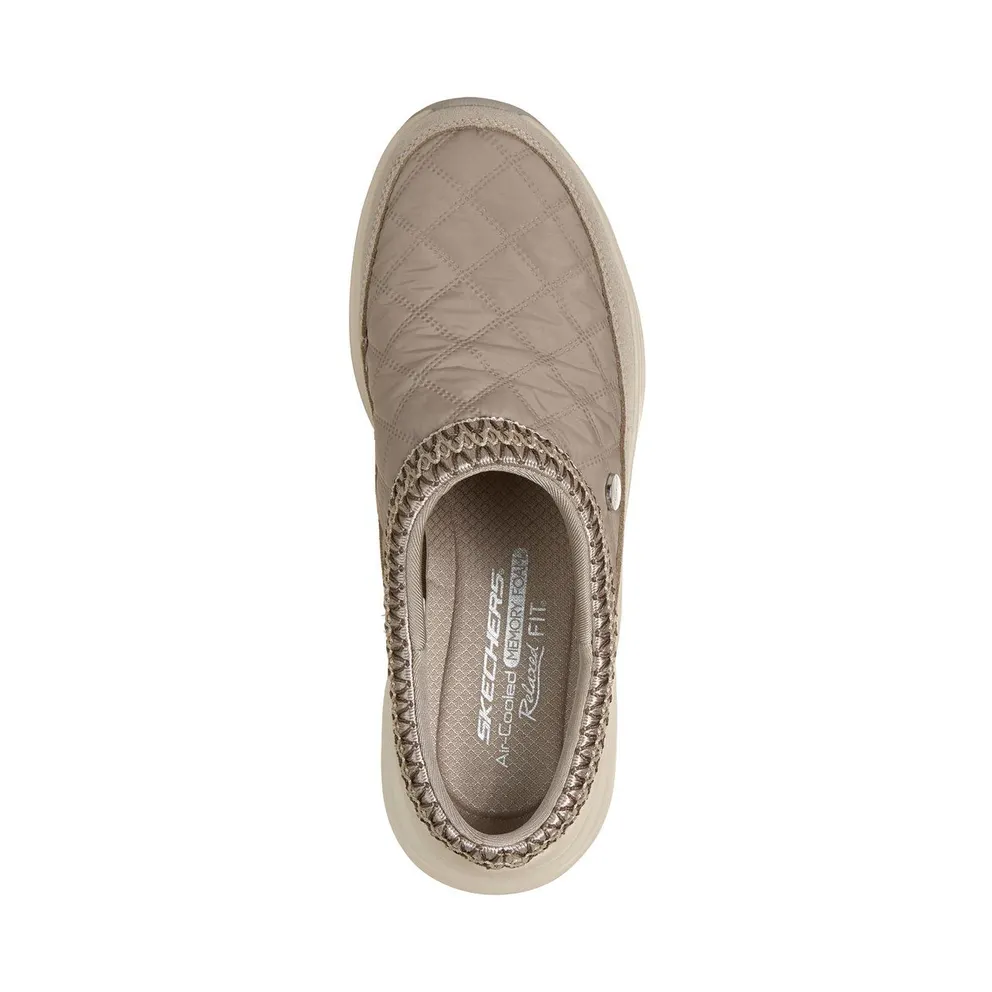 Skechers Contour Foam Laars – Cozy Fit Cascade Shoes CM Taupe