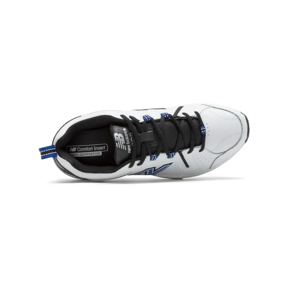 New Balance 608v5 White/Blue/Black (MX608WR5)