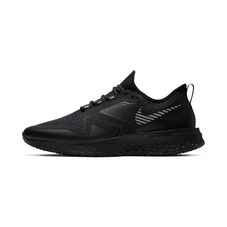 Nike Odyssey React Shield 2 ‘Black’ “Black / Metallic Silver” (BQ1671-001)