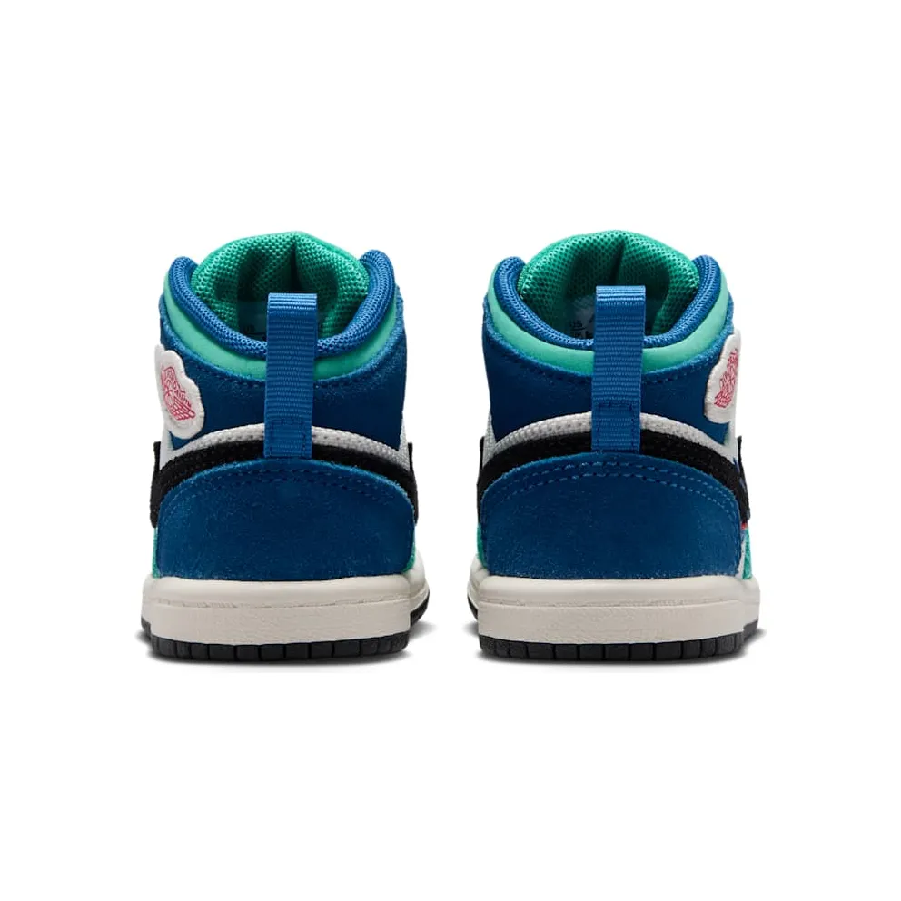 Air Jordan 1 Chalk/True Blue/Kinetic Green/University Red (IO2055-100)