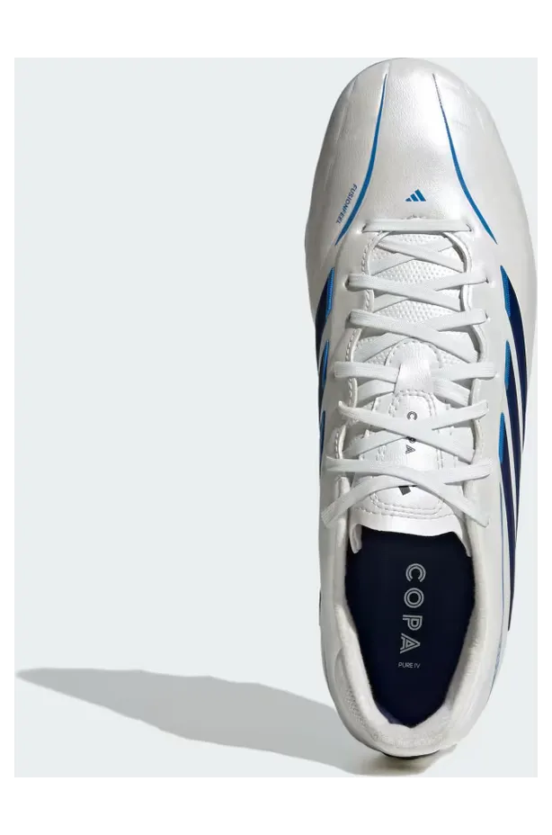 adidas Copa Pure IV League Firm Ground Football Boots “Zero Metalic / Dark Blue / Lucid Ray Blue” (KI0656)