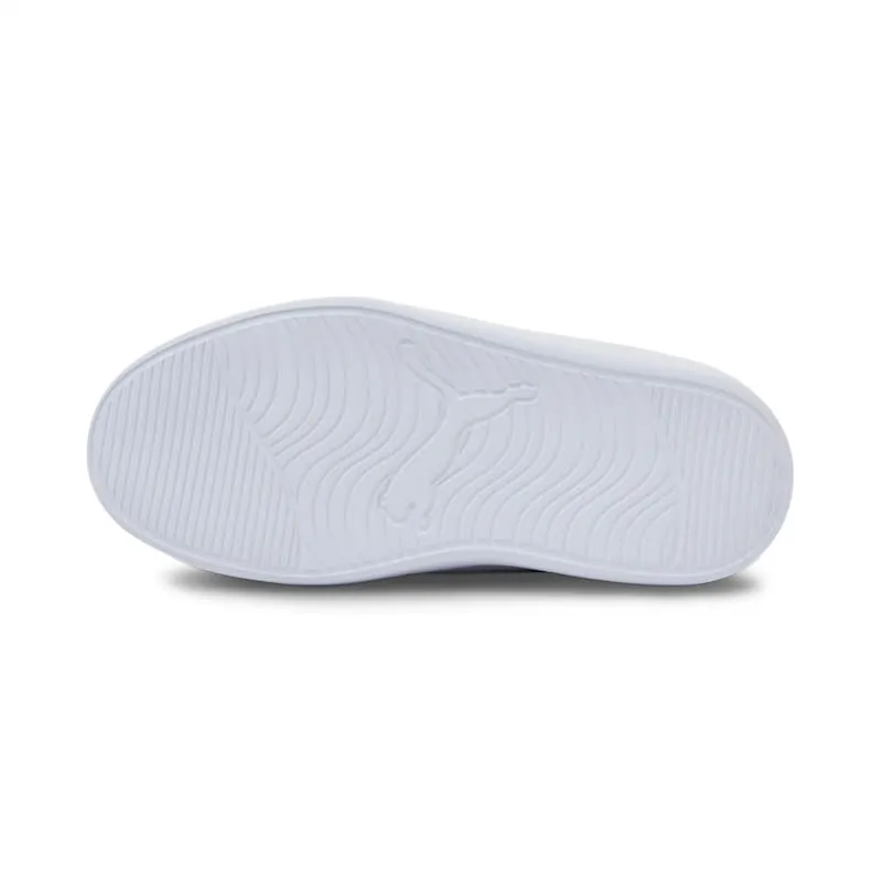 PUMA Courtflex V2 Kids’ White/Gray Violet (371543-04)