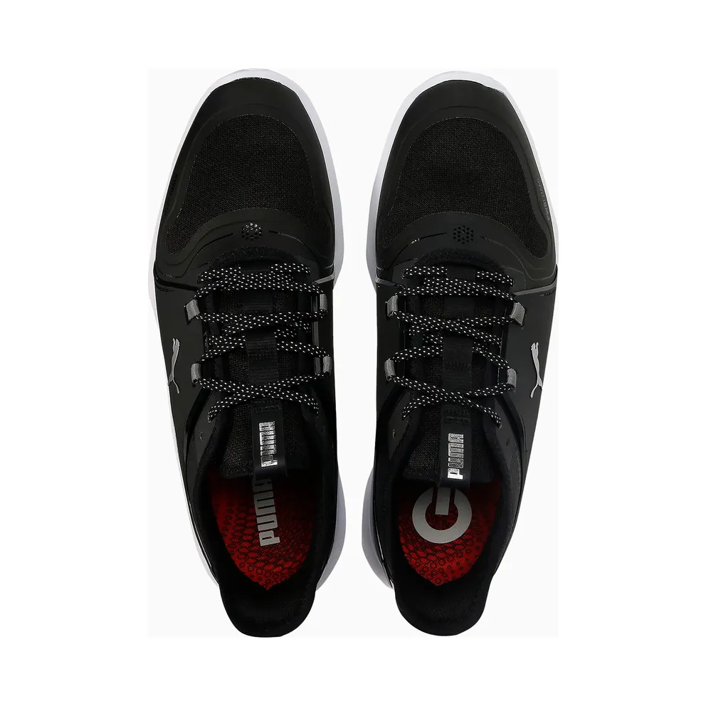 Puma Ignite FASTEN8 Golf Shoes Silver/Black/White (19300002)
