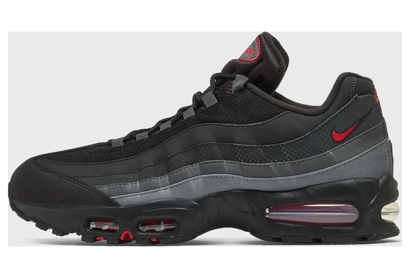 Nike Air Max 95 Big Bubble Black Anthracite University Red