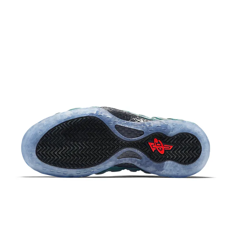 Nike Air Foamposite One Gone Fishing Dark Emerald/Challenge Red-Black (575420-300)