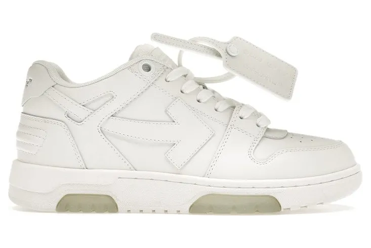 Off-White Out Of Office Calf Leather Triple White (OWIA259C99-LEA005-0100)