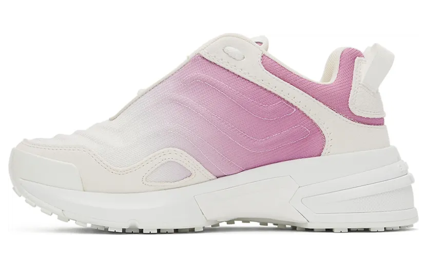 Givenchy White & Pink GIV 1 Light Runner Sneakers (BE001ZE199149) (3)