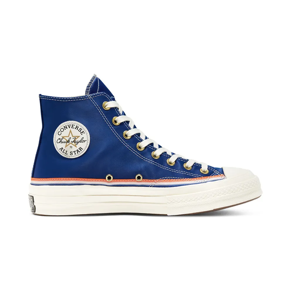 Converse Chuck Taylor All-Star 70s Hi Breaking Down Barriers Knicks Rush Blue/Bold Mandarin-Egret (166815C)