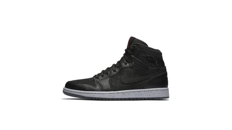 Jordan 1 Retro NYC Black/Gym Red-Wolf Grey (715060-002)