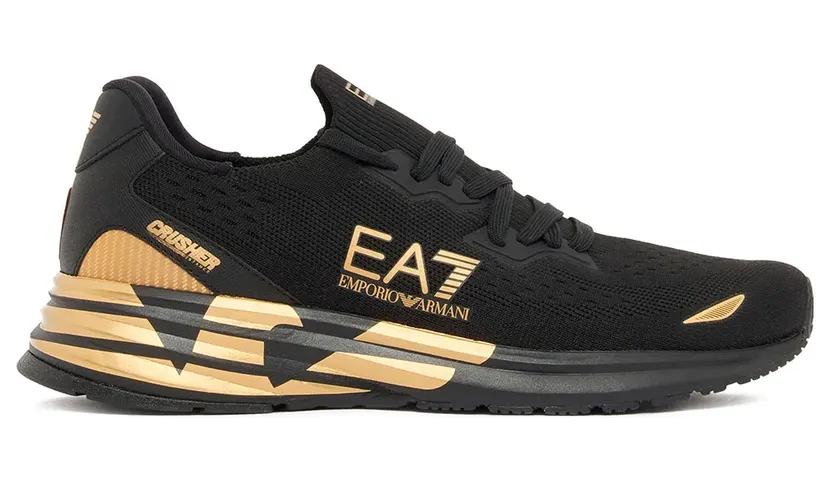 Emporio Armani EA7 Emporio armani sneaker Triple Black / Gold (7X000652AF18639MZ1778)