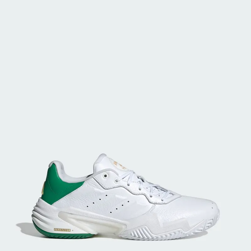 Adidas Barricade 13 Leren Tennis Shoes White / Cloud White / Cloud White (JP7237)