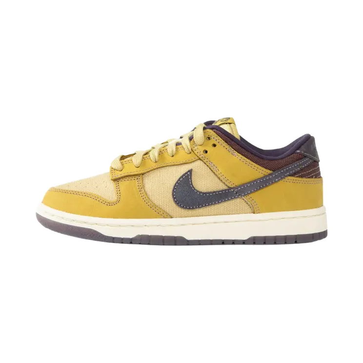 Nike Dunk Low Retro SE “Buff Gold Dark Raisin” (IB6752-700)