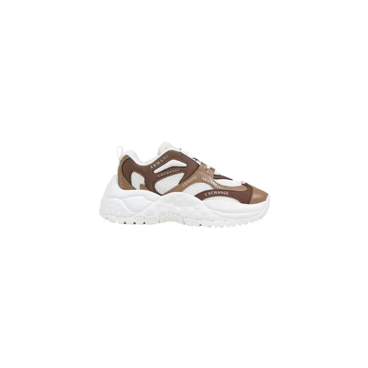 Armani Exchange met mesh inzetstuk en vlakken “White” (XDX120XV708)