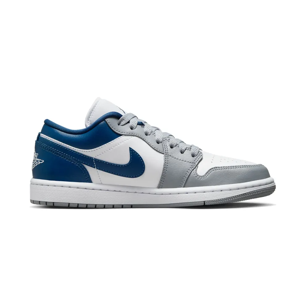 Air Jordan 1 Low White Grey Blue (DC0774-042)