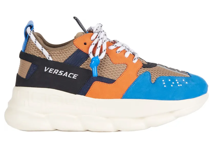 Versace Chain Reaction 2 Brown Orange Blue