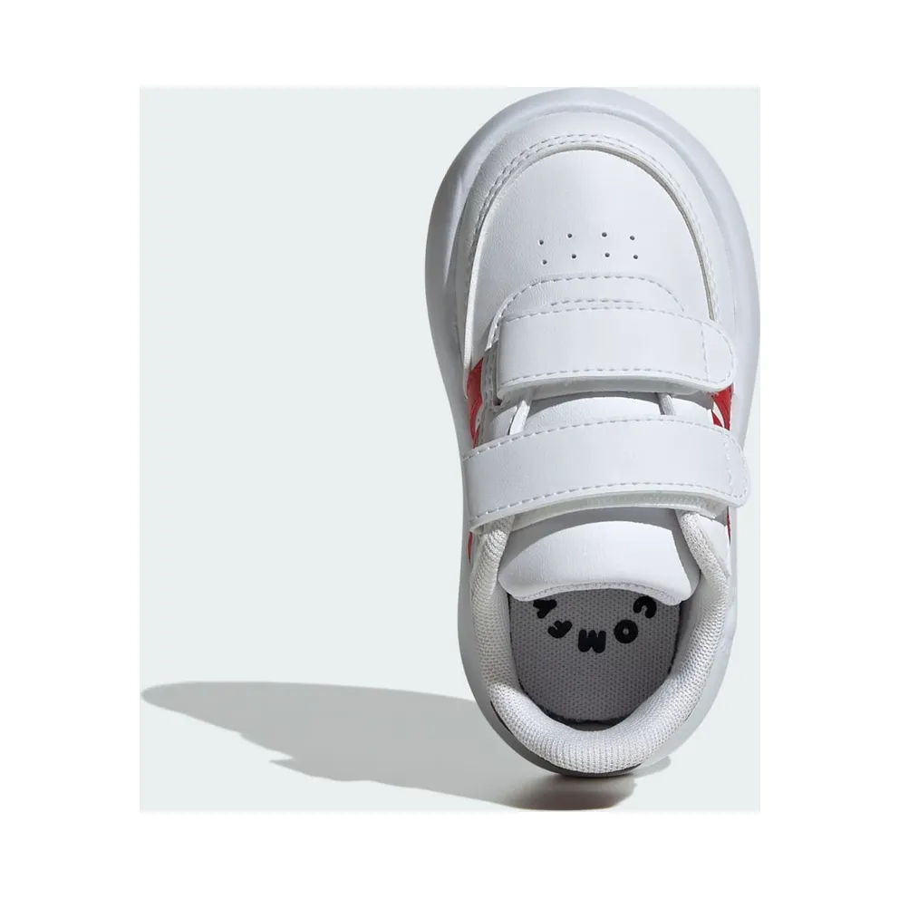 Adidas Breaknet 2.0 Kids Cloud White / Better Scarlet / Carbon (JH6678)