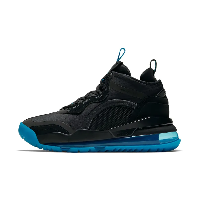 Jordan Aerospace 720 Black Blue Fury Black/Blue Fury-Reflective Silver (BV5502-004)