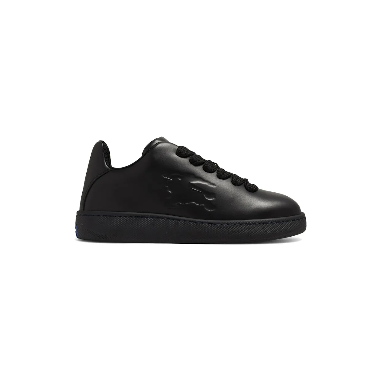 Burberry Leather Box Debossed Equestrian Knight Black (8083325)