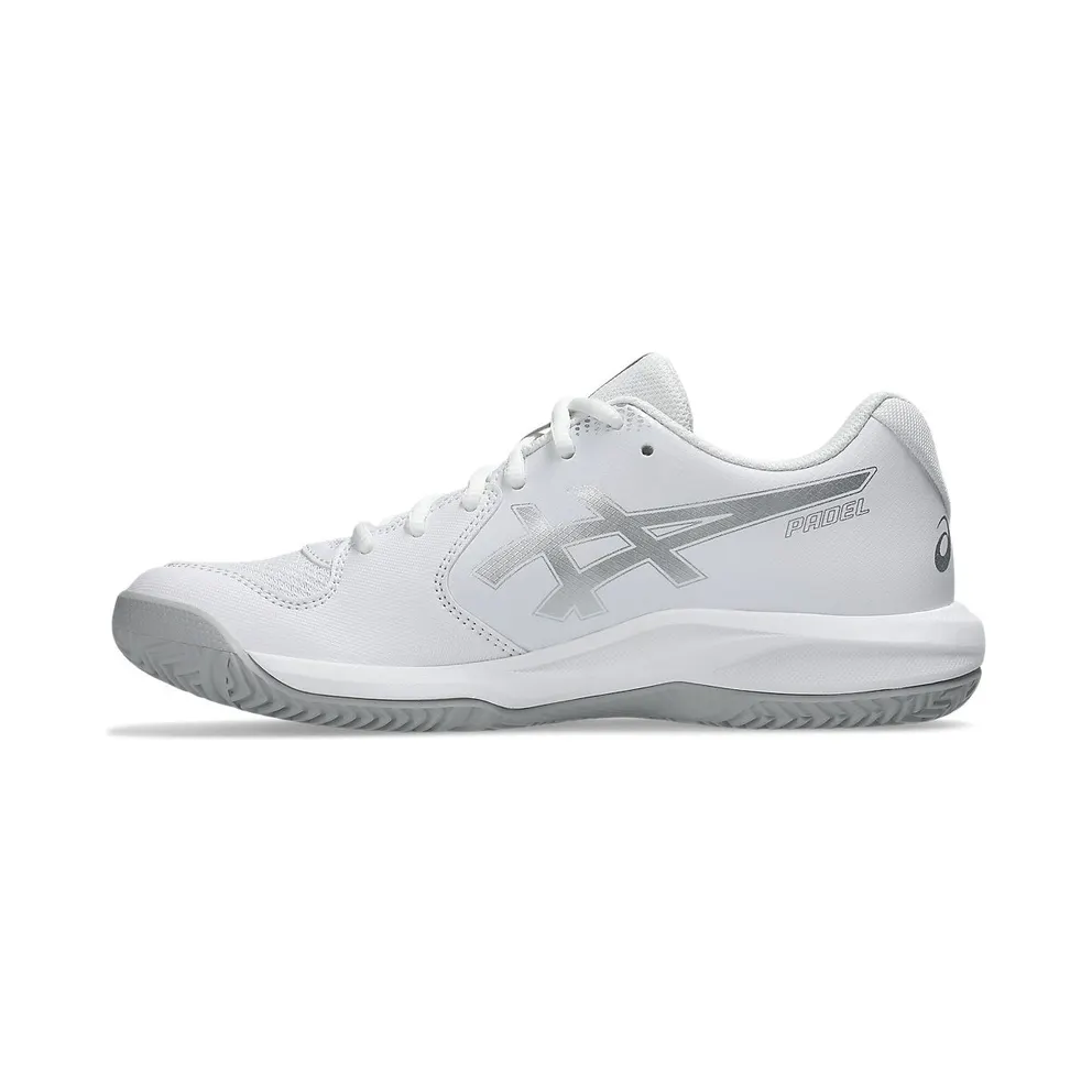 ASICS GEL-DEDICATE 9 PADEL “White / Pure Silver” (1042A318-101)