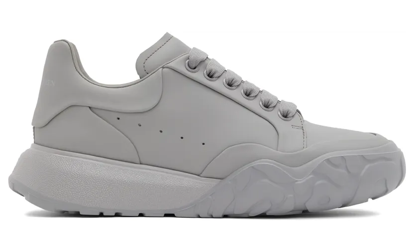 Alexander McQueen Gray New Court Sneakers (705182WICD3)