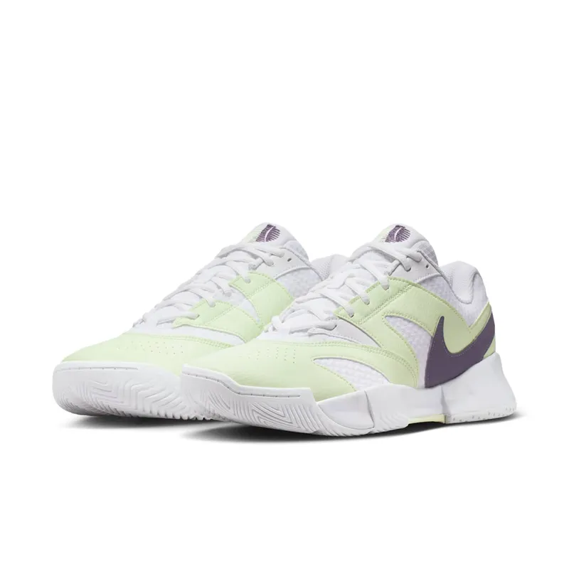 Nike Court Lite 4 White Volt Dark Raisin (FD6574-108)