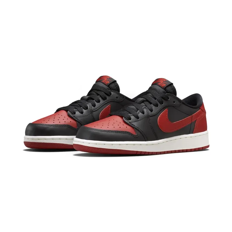 Air Jordan 1 Retro Low OG BG Bred (709999-001)