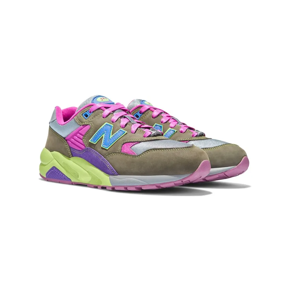 New Balance 580 Stray Rats Khaki Purple (MT580ST2)