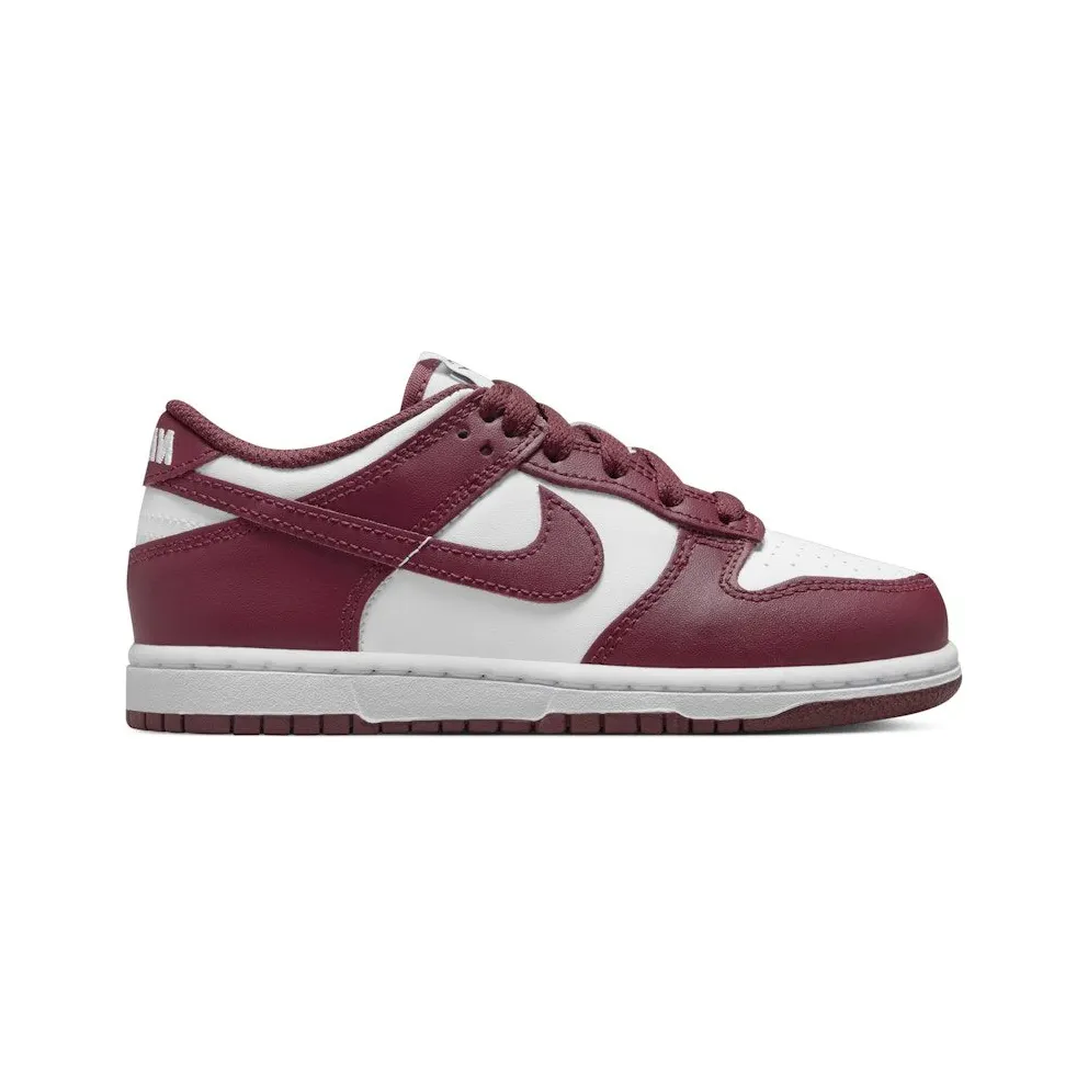 Nike Dunk Low White Gym Red Redwood (FB9108-115)