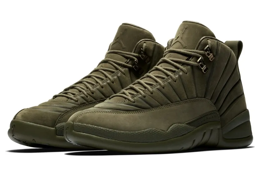 Air Jordan Nike AJ 12 XII Retro PSNY Olive (AA1233-200)