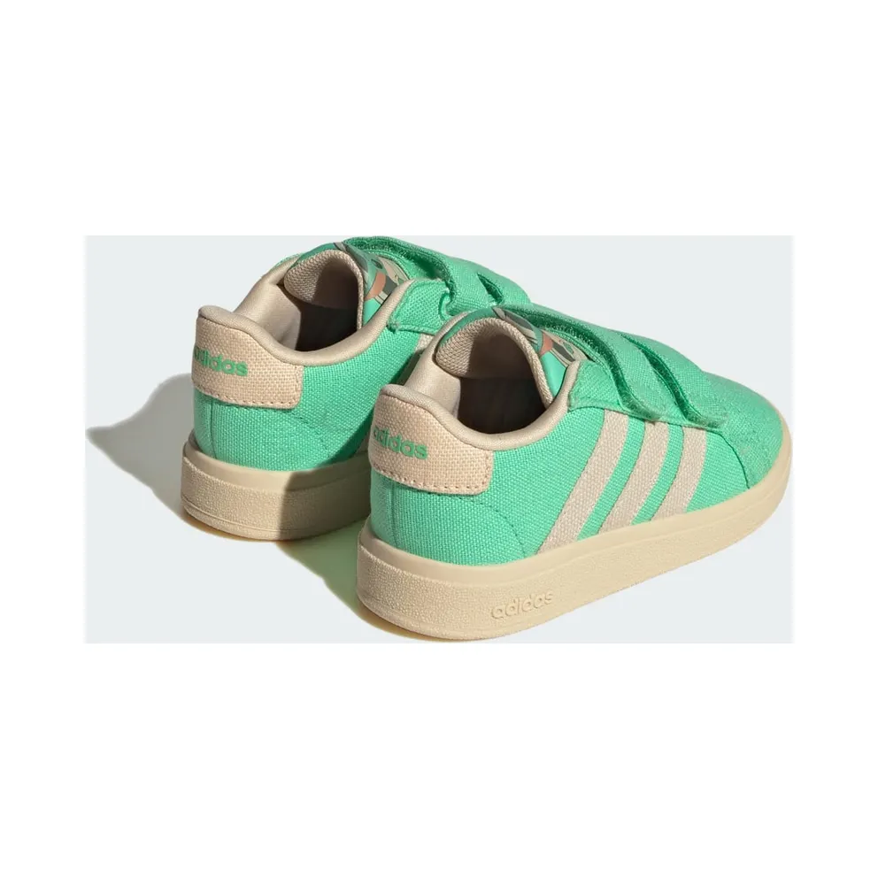 adidas Grand Court x Disney Grogu Green Glow / Sand Strata / Sand Strata (IG0450)