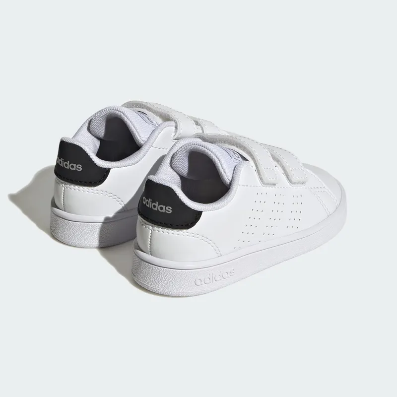 Adidas Advantage Lifestyle Court Two Hook-and-Loop Cloud White / Core Black / Silver Metallic (IG2545)