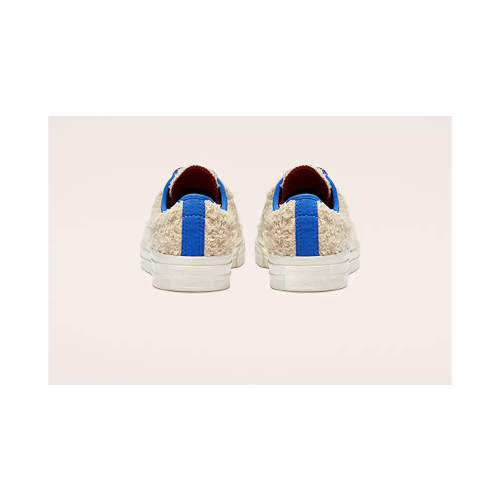 Converse Unisex Retro Sherpa Star Player Low Top White Swan/egret/poppy Red (169521C)