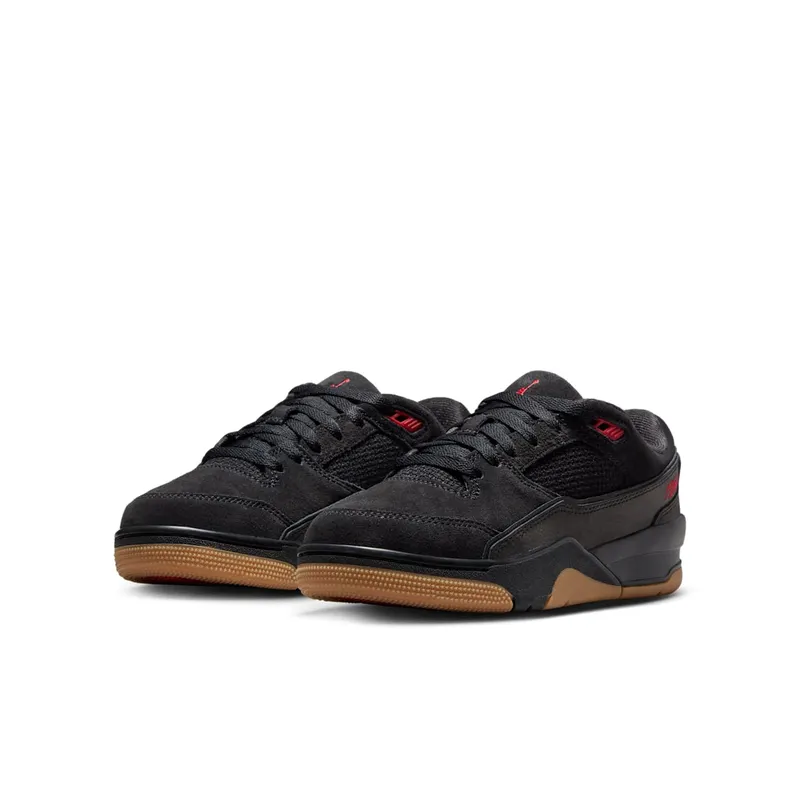 Air Jordan Flight Court GS “Black Gum Medium Brown” (HF3333-001)