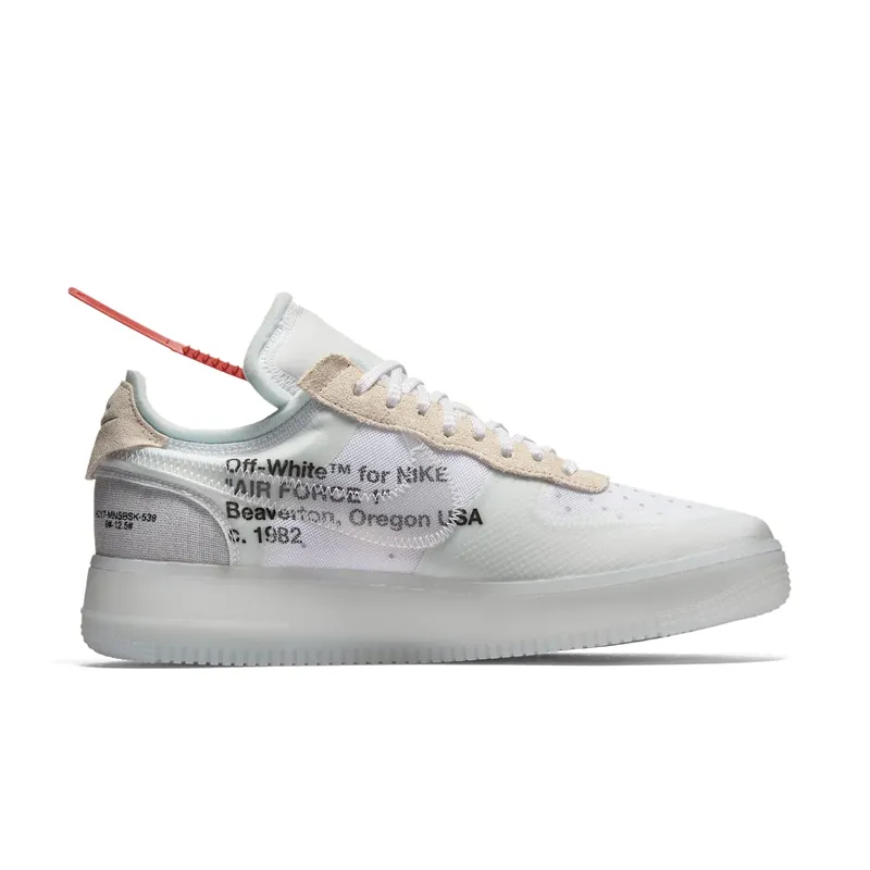 Nike Air Force 1 Low Off-White White/White-Sail (AO4606-100)